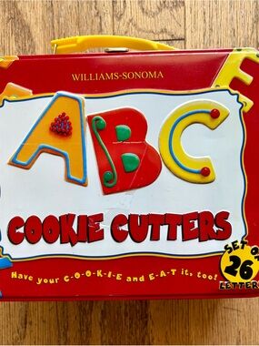 Williams Sonoma Kids ABC Cookie Cutters Set